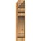 Ekena Millwork Olympic Rough Sawn Arts and Crafts Outlooker, Western Red Cedar, 6"W x 20"D x 24"H OUT06X20X24OLY03RWR - alternate 4
